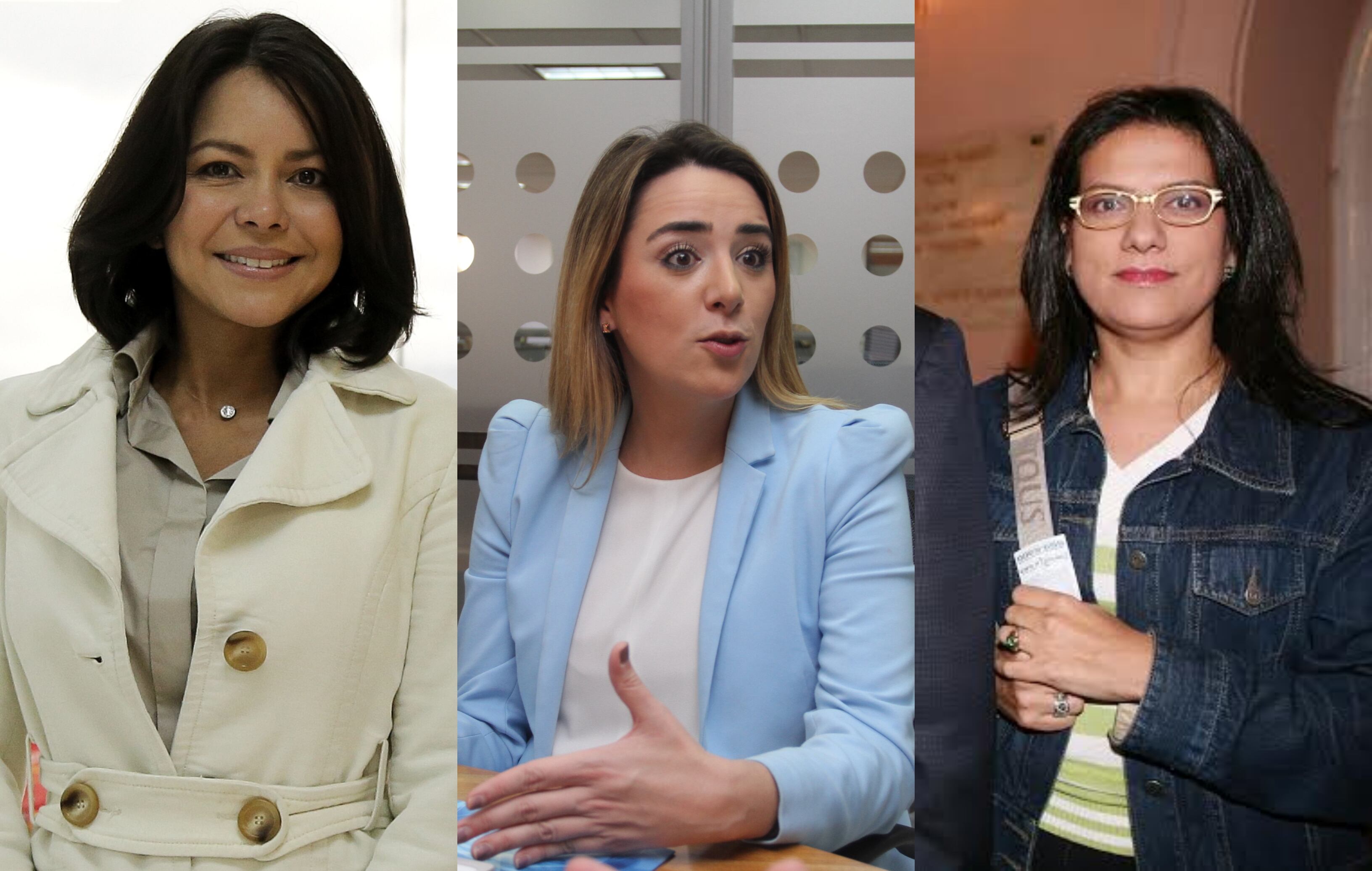 Isabel de Ávila, Galé Mallol y Alexandra Falla. Fotos: Colprensa.