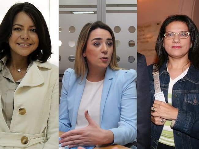 Isabel de Ávila, Galé Mallol y Alexandra Falla. Fotos: Colprensa.