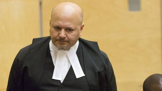 el fiscal Karim Khan también estará en Venezuela, país sobre el que el tribunal internacional también tiene abierta una indagación preliminar.. Foto: MICHAEL KOOREN/POOL/AFP via Getty Image