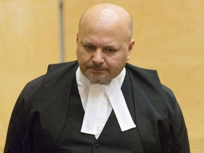 el fiscal Karim Khan también estará en Venezuela, país sobre el que el tribunal internacional también tiene abierta una indagación preliminar.. Foto: MICHAEL KOOREN/POOL/AFP via Getty Image