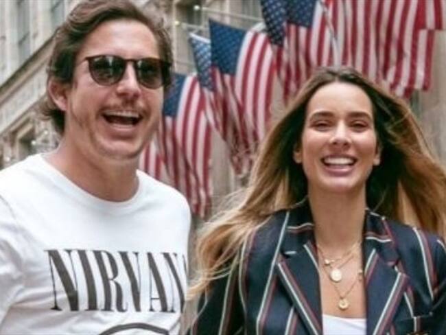 Alejandro Riaño y Marialejandra Manotas le dieron la bienvenida a sus mellizos. Foto: Instagram: @marimanotas