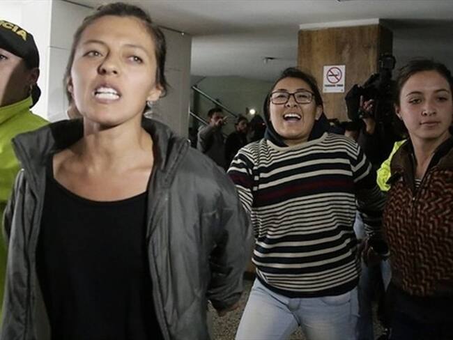 Capturada por ataque al Centro Andino denuncia irregularidades en su proceso. Foto: Colprensa