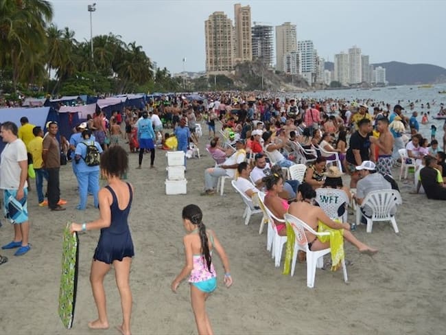 160.000 turistas llegaron a Santa Marta durante Semana Santa. Foto: Cortesía Alcaldía de Santa Marta.