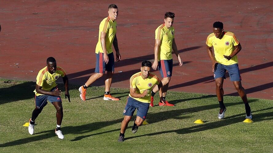 Selección Colombia. Foto: Agencia EFE