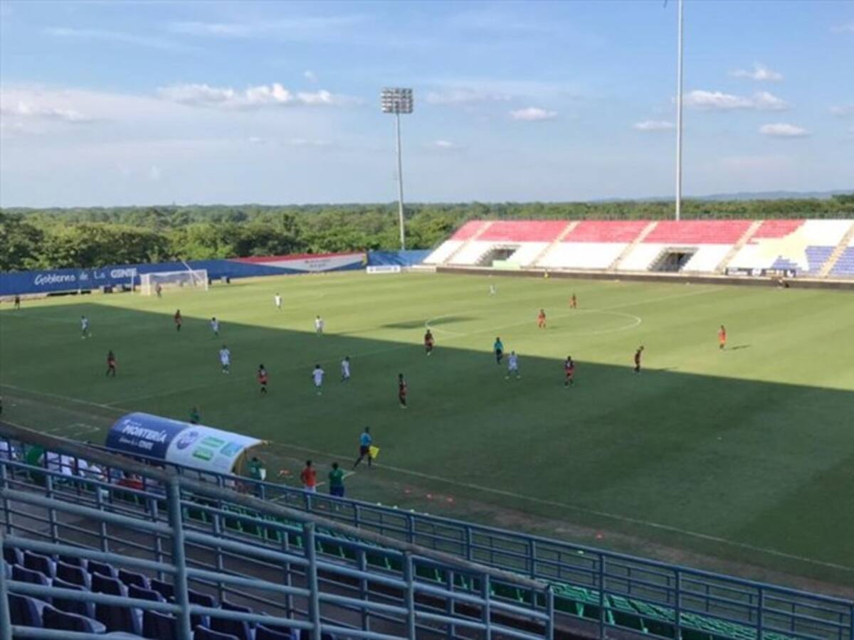 Aforo en el estadio de fútbol de Montería será de 3.000 personas