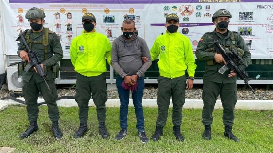 A la cárcel presunto cabecilla seudopolítico del Clan del Golfo en Urabá y Córdoba. Foto: Fiscalía.