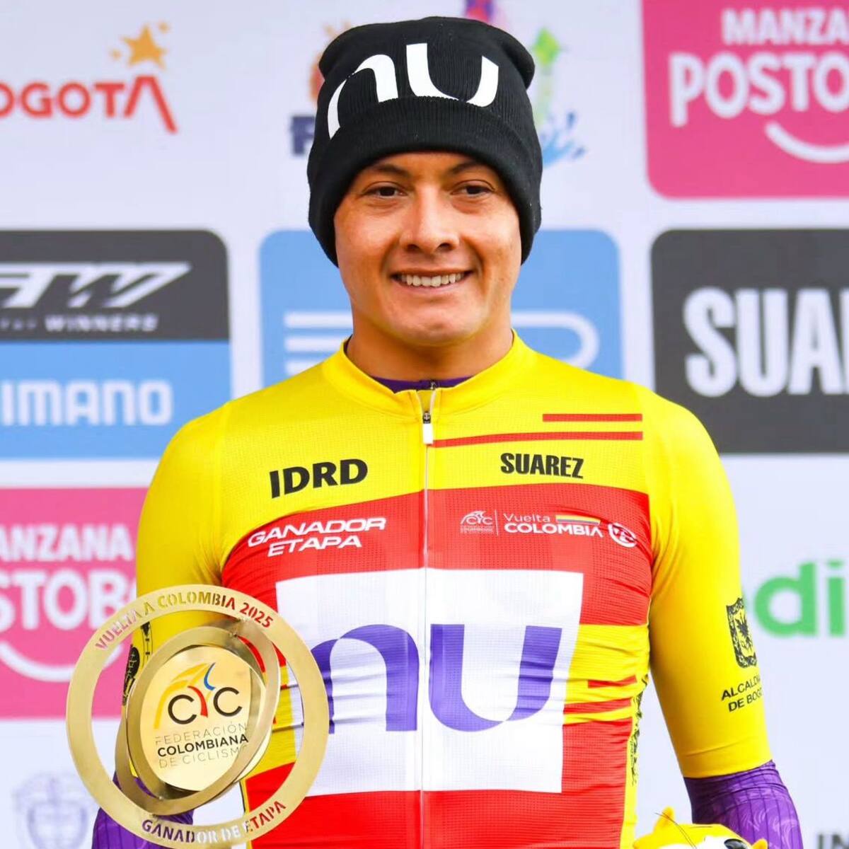 Rodrigo Contreras se coronó bicampeón de la montañosa Vuelta a Colombia