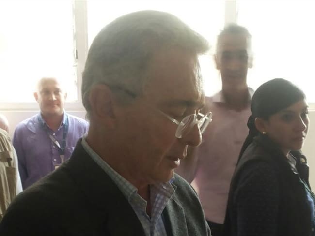 El ex presidente y senador Álvaro Uribe Vélez. Foto: Evelyn Ortiz - W Radio