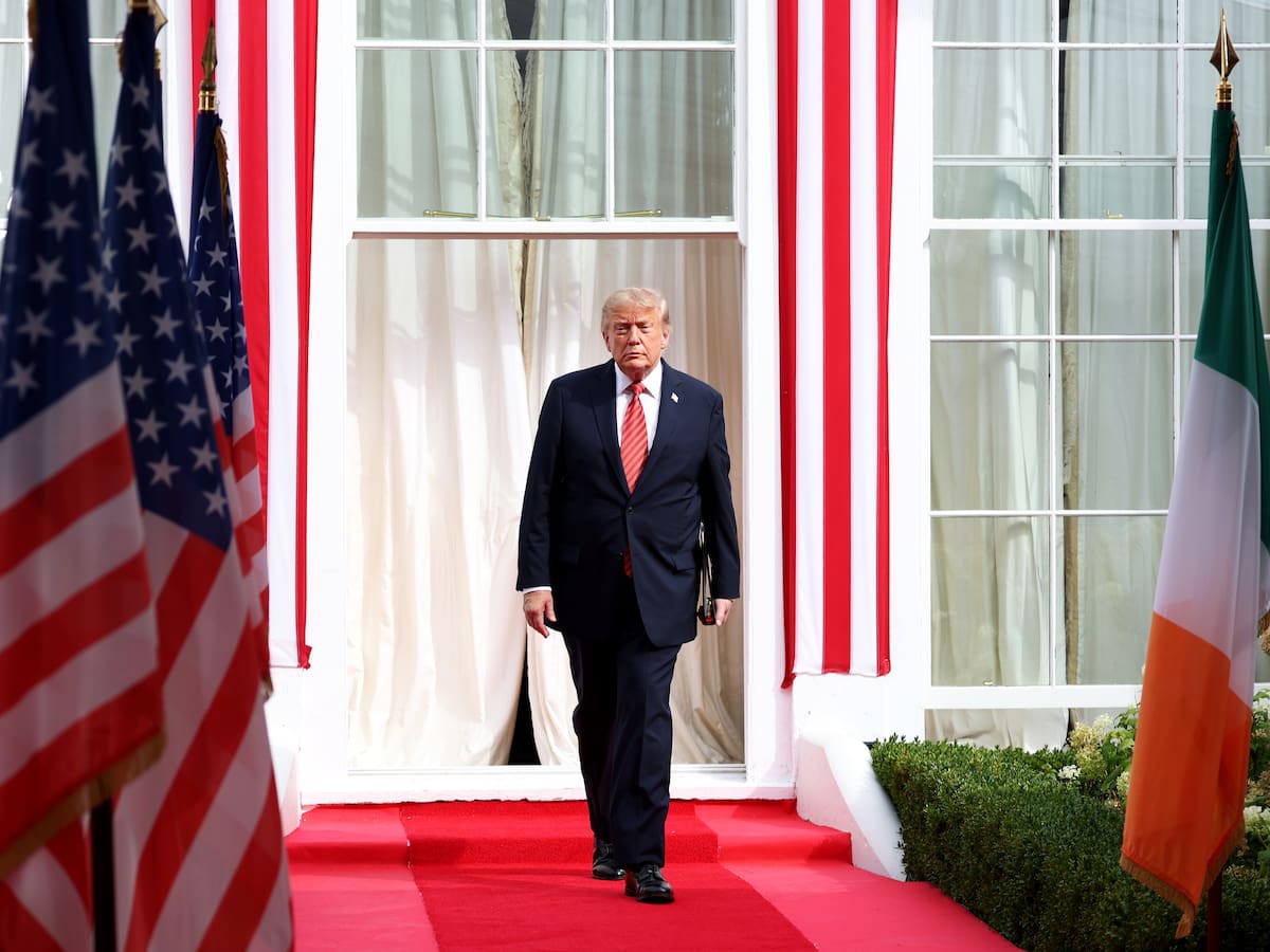 Trump dice que está abierto a negociar un acuerdo de paz con Irán