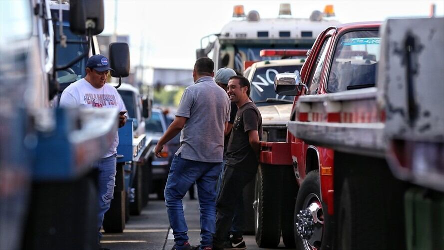 Restricción para vehículos de carga. Foto: Colprensa