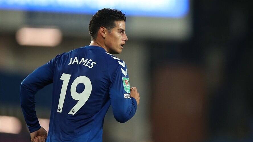 James Rodríguez en el once ideal de la Premier League. Foto: Getty