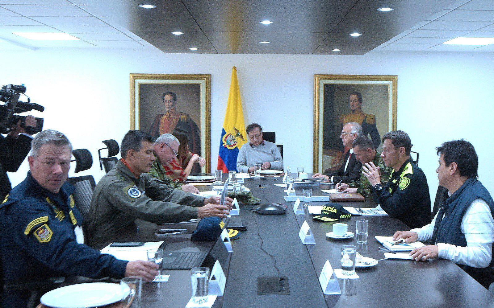 Gobierno Nacional. Foto: Cortesía Ministerio de Defensa.