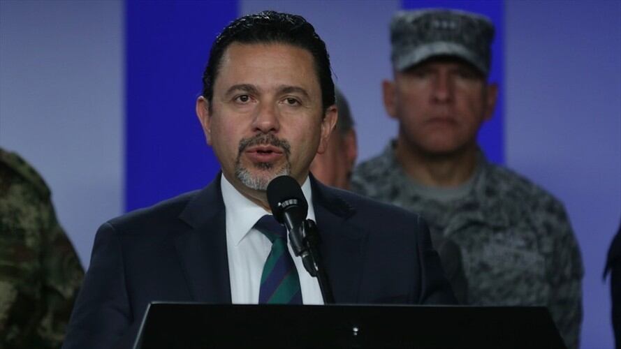 Miguel Ceballos, alto comisionado para la paz se refiere a secuestros del ELN. Foto: Colprensa