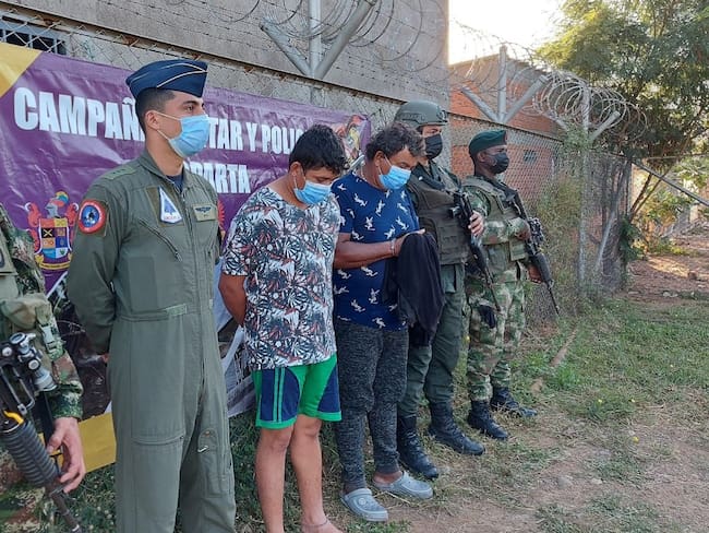 Ejército Nacional capturó a dos hombres en el municipio de Tibú, Norte de Santander