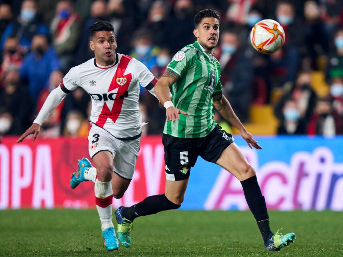 El Rayo Vallecano de Falcao se aleja del sueño de la Copa del Rey tras caer con el Betis