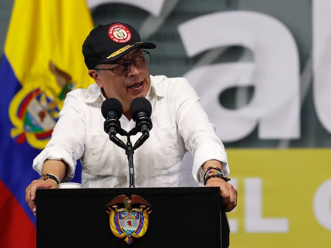 El presidente de Colombia Gustavo Petro. Foto: EFE.