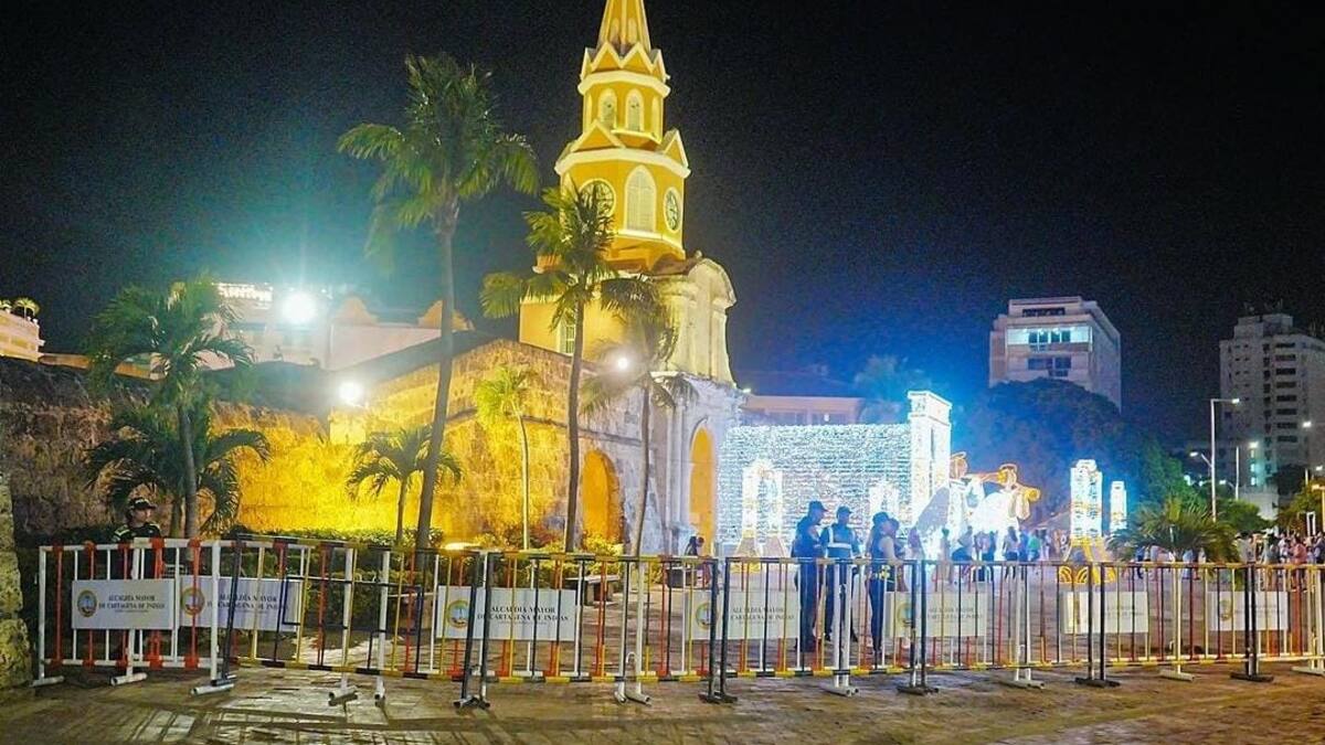 Cartagena inicia el año con medidas restrictivas para locales y turistas