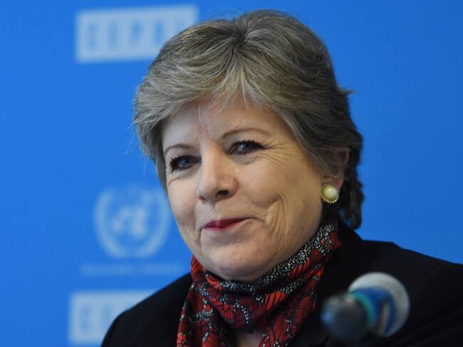 Alicia Barcena. (Photo by Carlos Tischler/NurPhoto via Getty Images)