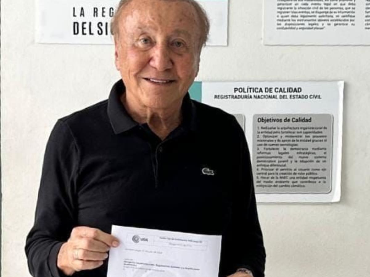 Rodolfo Hernández es candidato a la Gobernación de Santander