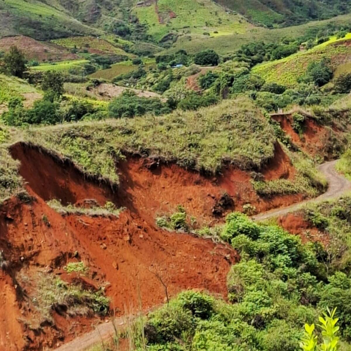 Siete municipios están en alerta por posibles deslizamientos de tierra en Córdoba