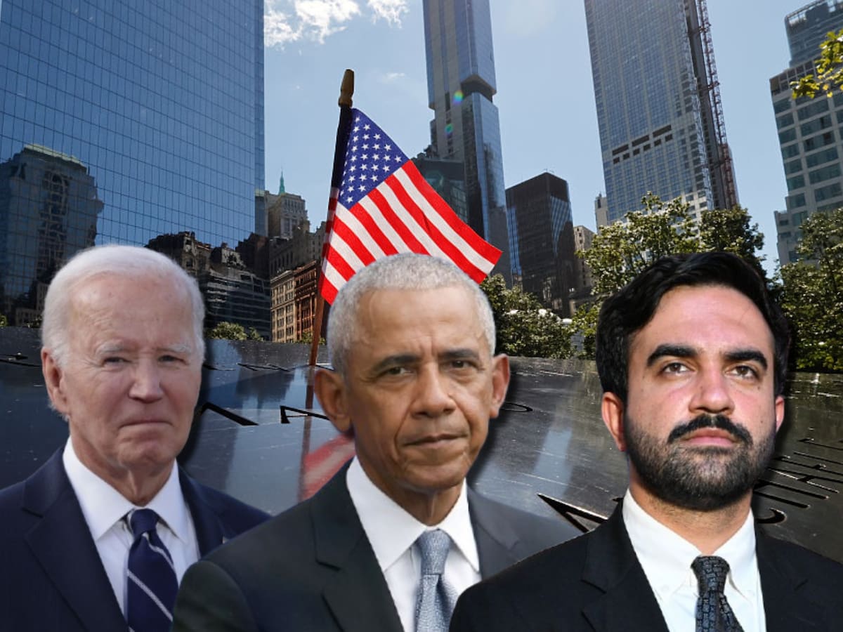 Biden, Obama y Mamdani recuerdan el 11S en Nueva York en una ceremonia sin Trump
