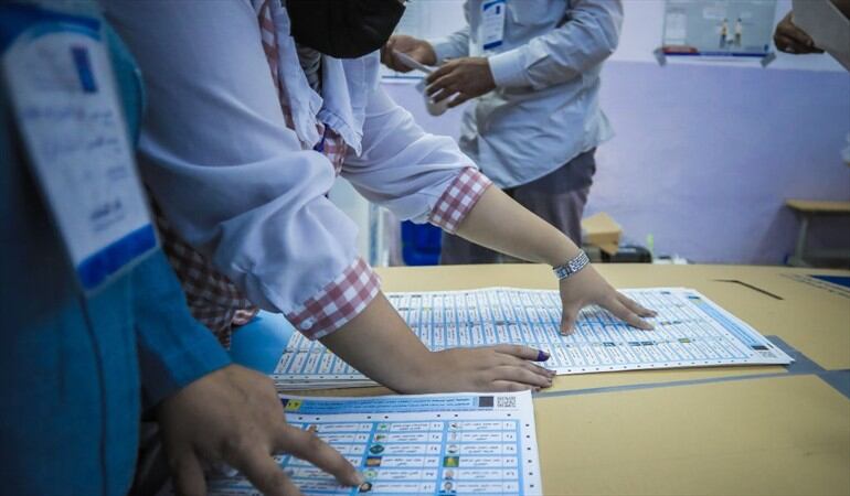 La baja participación era una de las principales preocupaciones de las autoridades y partidos iraquíes. Foto: Ayman Yaqoob/Anadolu Agency via Getty Images