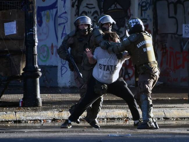 Protestas en Chile. Foto: Getty Images