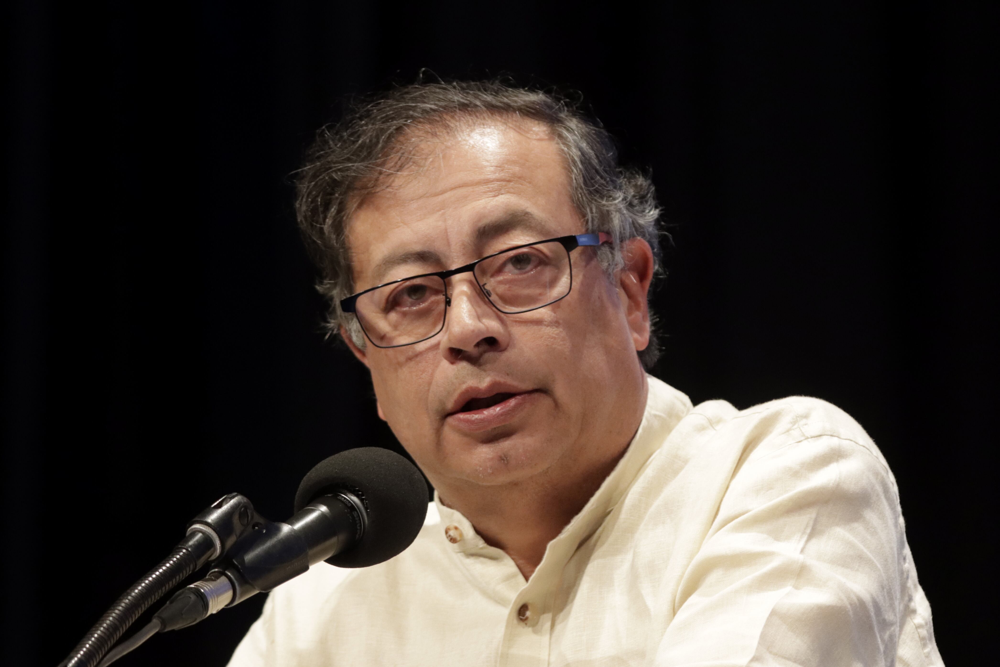Presidente de Colombia, Gustavo Petro. Foto: EFE