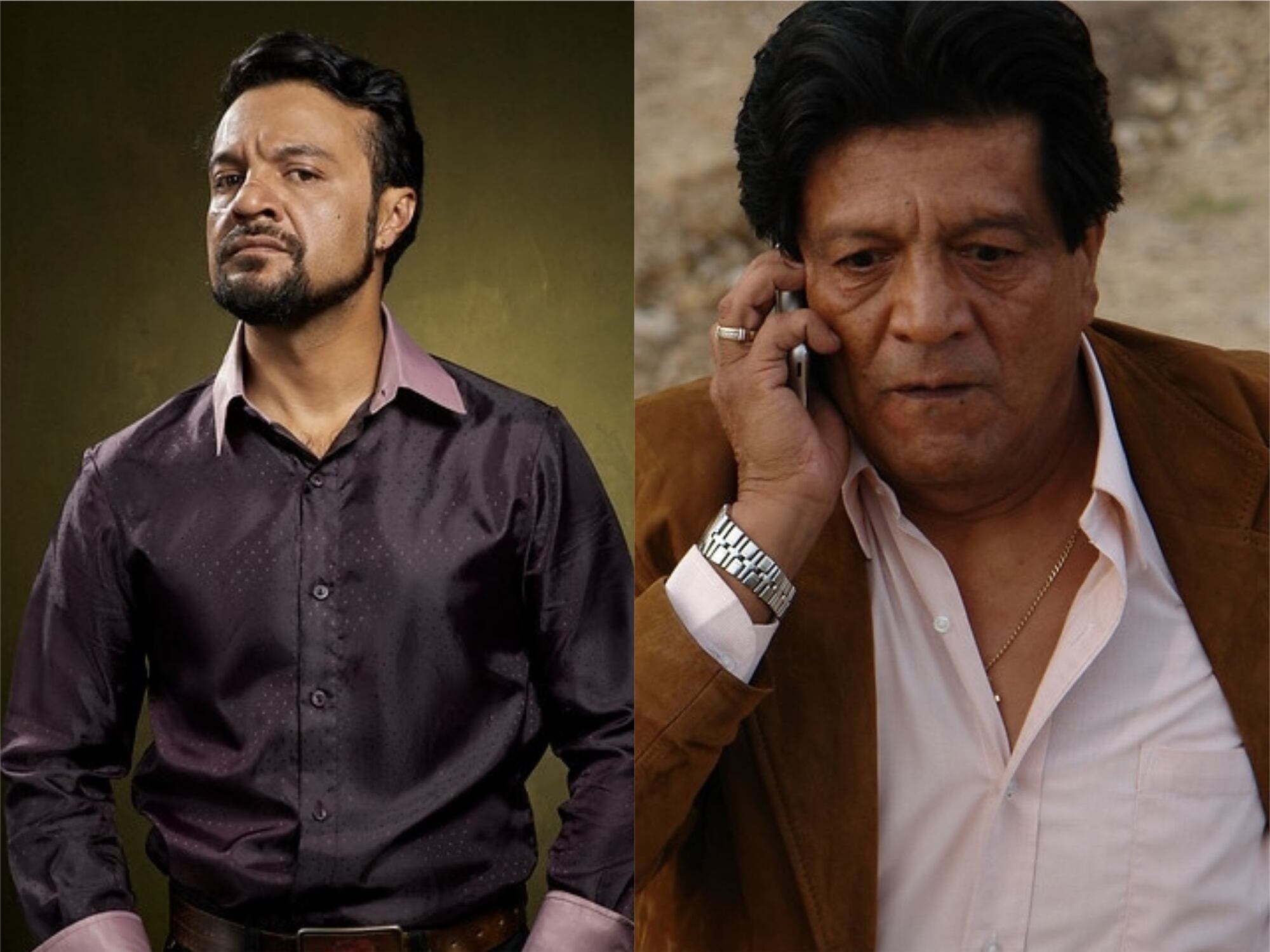 Julián Román y Edgardo Román