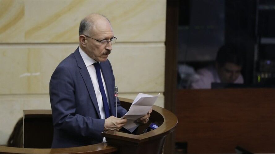 Senador Temístocles Ortega. Foto: Colprensa - Sergio Acero