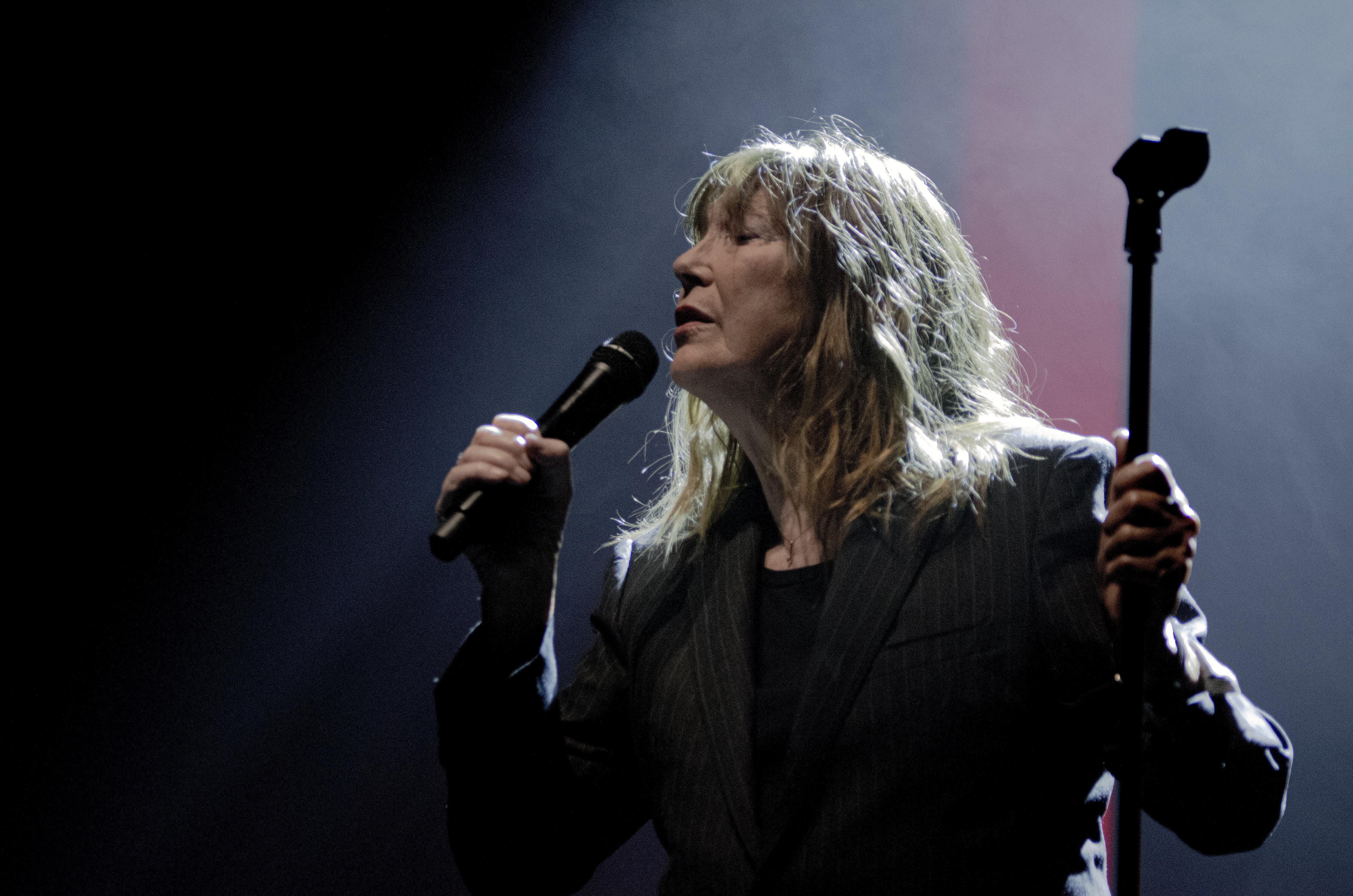 La artista Jane Birkin en concierto en el Maisons-Alfort. (Photo by Paul CHARBIT/Gamma-Rapho via Getty Images)