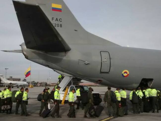 Aviones de la FAC imagen de referencia. Foto: FAC