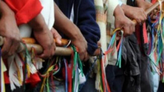 Docentes de la institución educativa U'wa, están contagiados. Foto: Colprensa