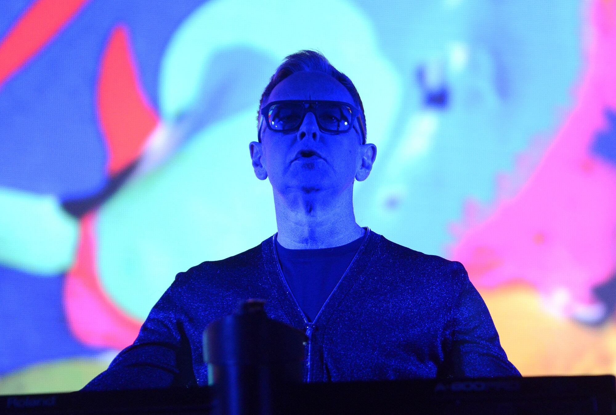 Andy Fletcher, miembro de Depeche Mode  (Photo by Tim Mosenfelder/Getty Images)