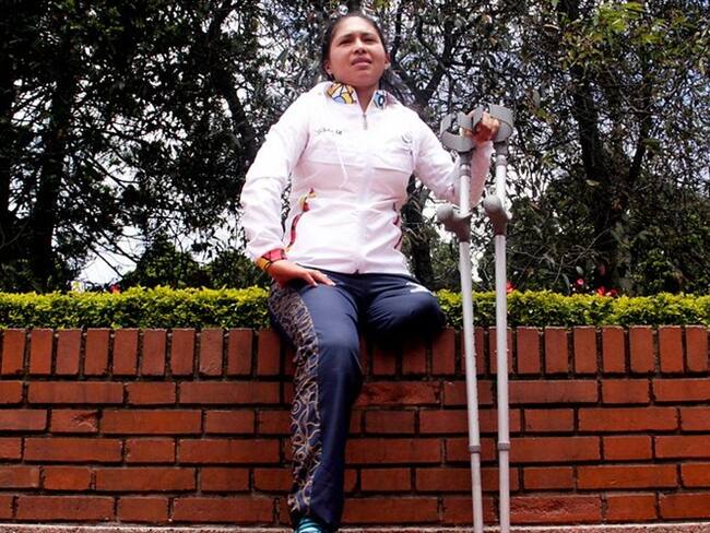 Carolina Munévar se alzó en oro en Campeonato del Mundo de Paracycling en Portugal