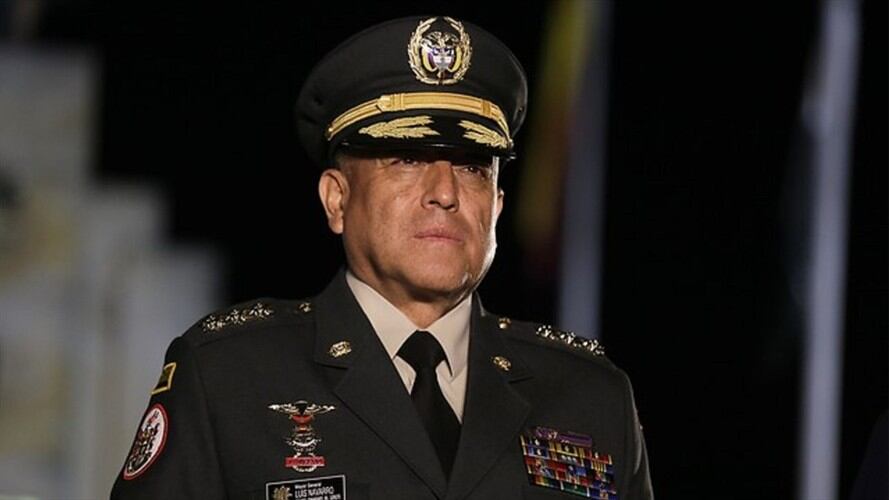 El jefe de las Fuerzas Militares de Colombia, general Luis Fernando Navarro. Foto: Colprensa