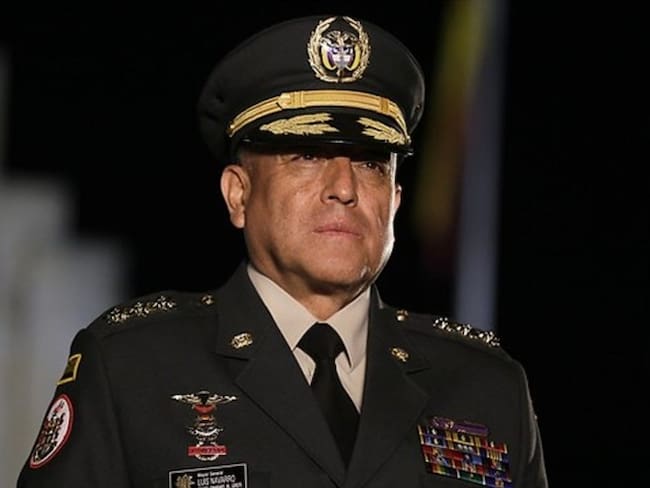 El jefe de las Fuerzas Militares de Colombia, general Luis Fernando Navarro. Foto: Colprensa