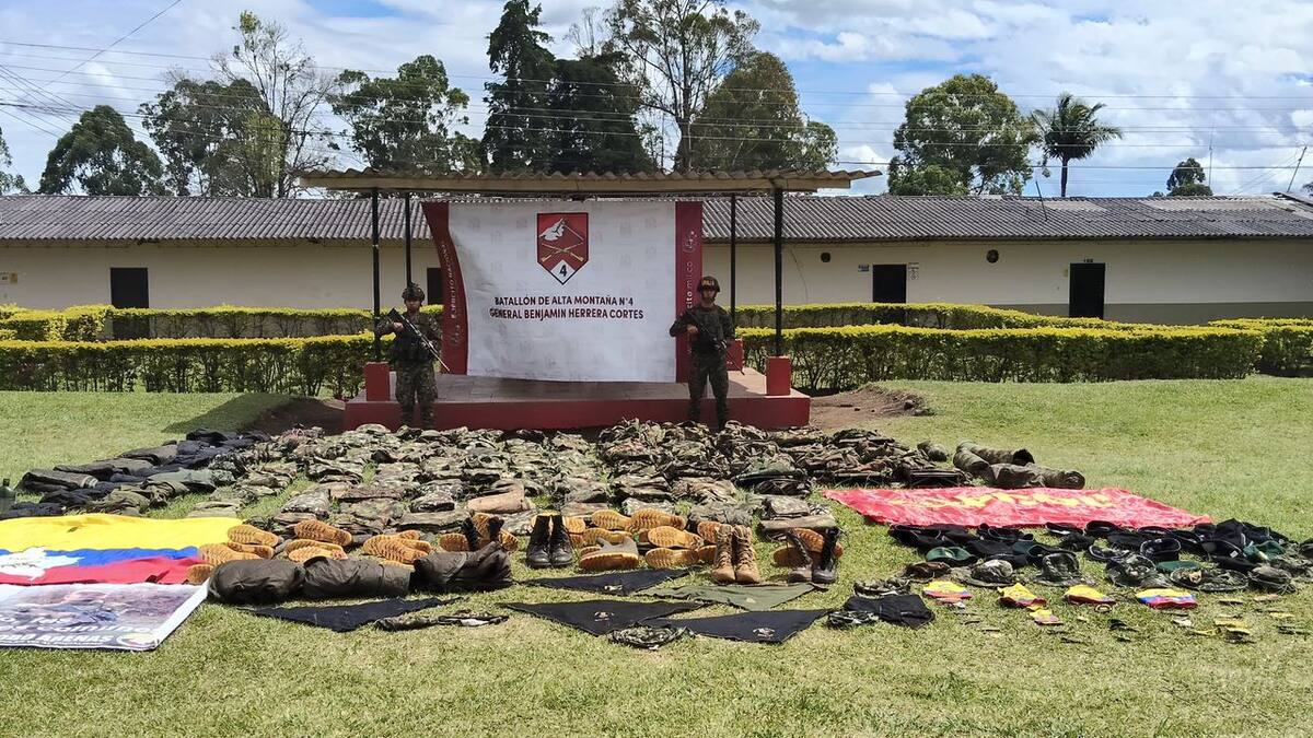 Ejército destruyó 32 minas antipersonales en una escuela rural del Cauca