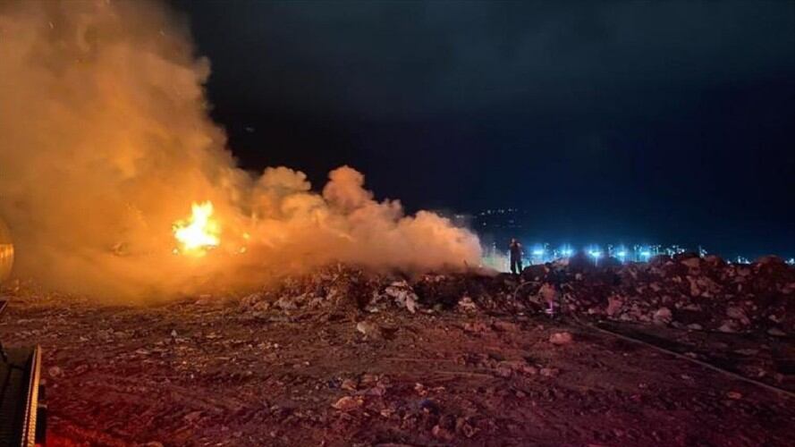 Incendio en el Carrasco. Foto: Suministrada.