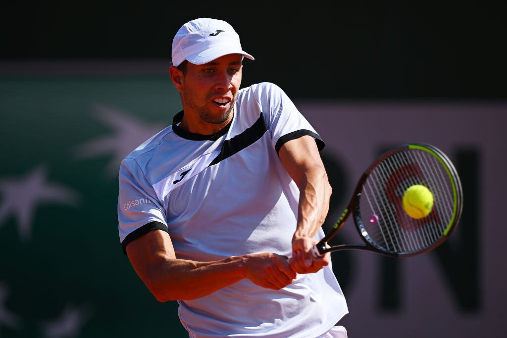 Daniel Galán, tenista colombiano. Foto: Clive Mason/Getty Images.