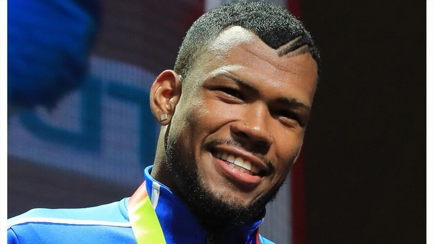 Anthony Zambrano lidera el podio como el mejor deportista colombiano. Foto: Colprensa