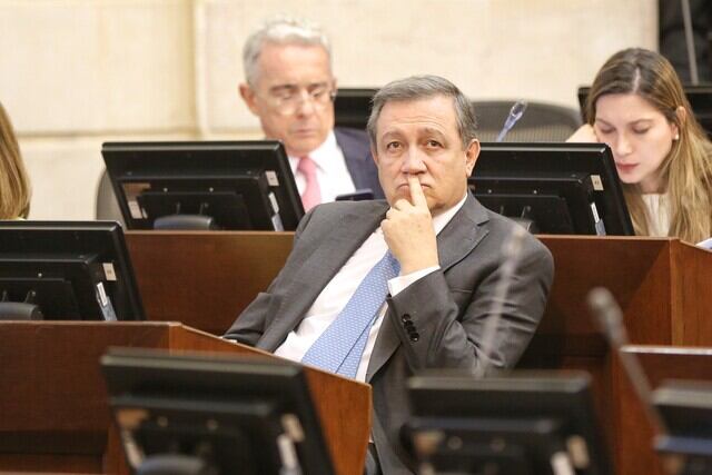 Exsenador Ernesto Macías. Foto: Colprensa-Camila Díaz