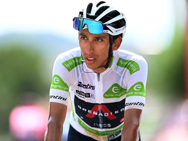 Ciclista colombiano Egan Bernal. Foto: Getty Images