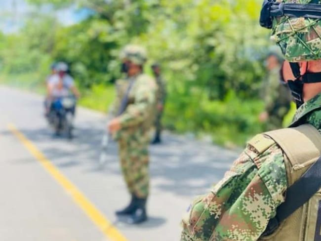 Atacan con explosivos avanzada del Ejército Nacional en la vía Cúcuta- Tibú- Colprensa