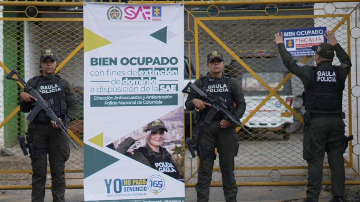 Le incautan bienes a alias ‘Pipe Tuluá’ por 7.000 millones de pesos