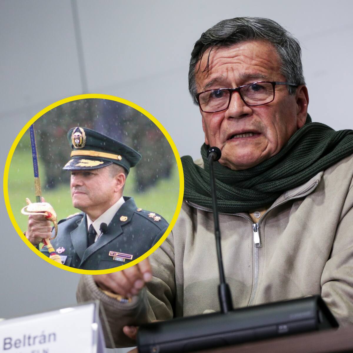¿ELN tuvo que ver con la salida del general Óscar Murillo? Pablo Beltrán respondió en La W