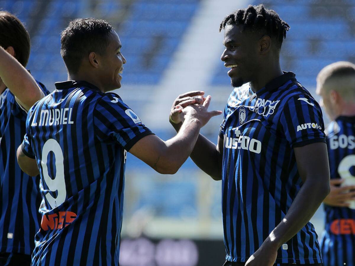 Talento colombiano en Italia: Duván Zapata Y Luis Muriel marcan gol en la victoria del Atalanta