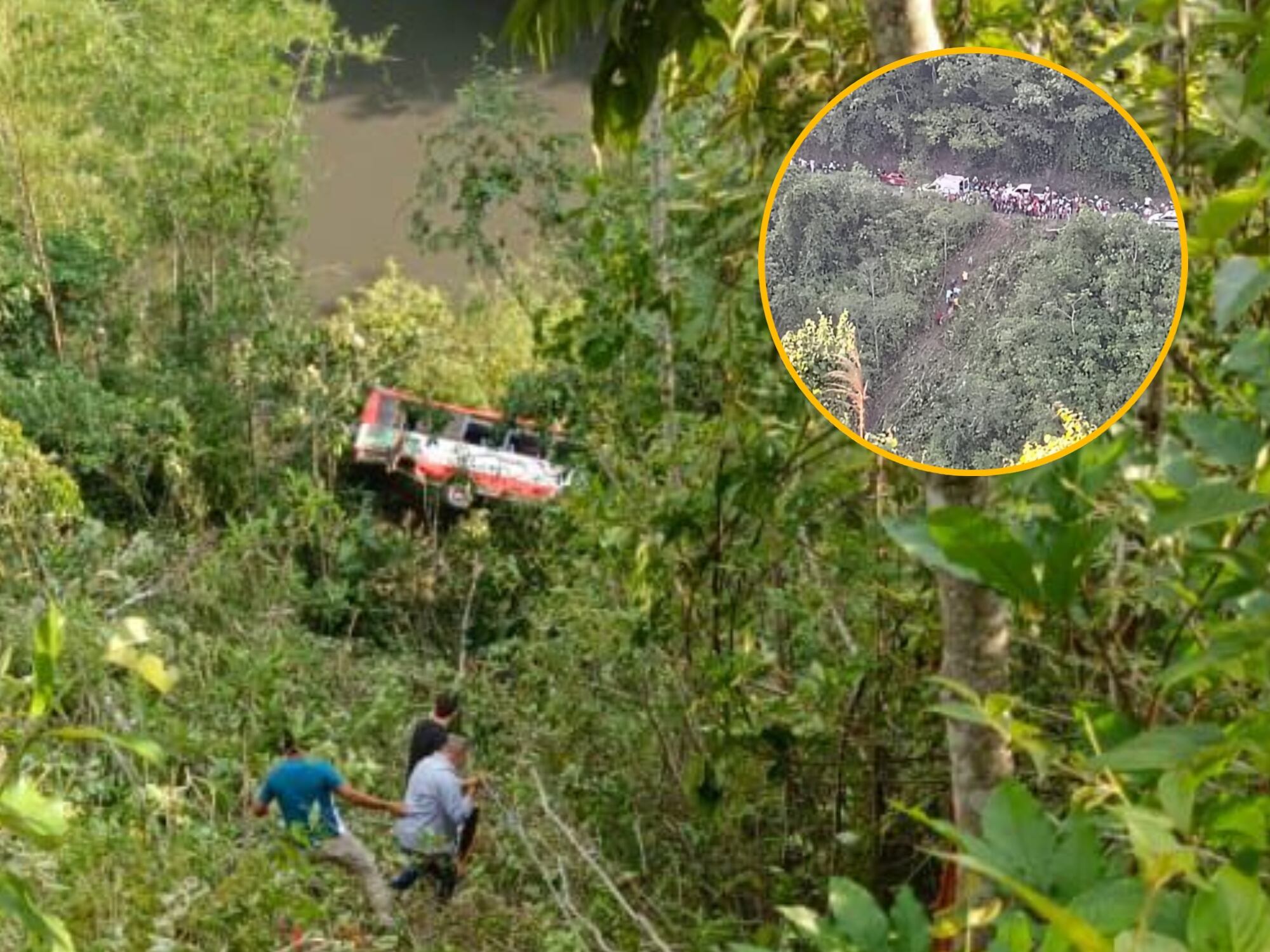 Accidente en vía de Cundinamarca deja cuatro muertos y ocho heridos. Foto: Suministrada.