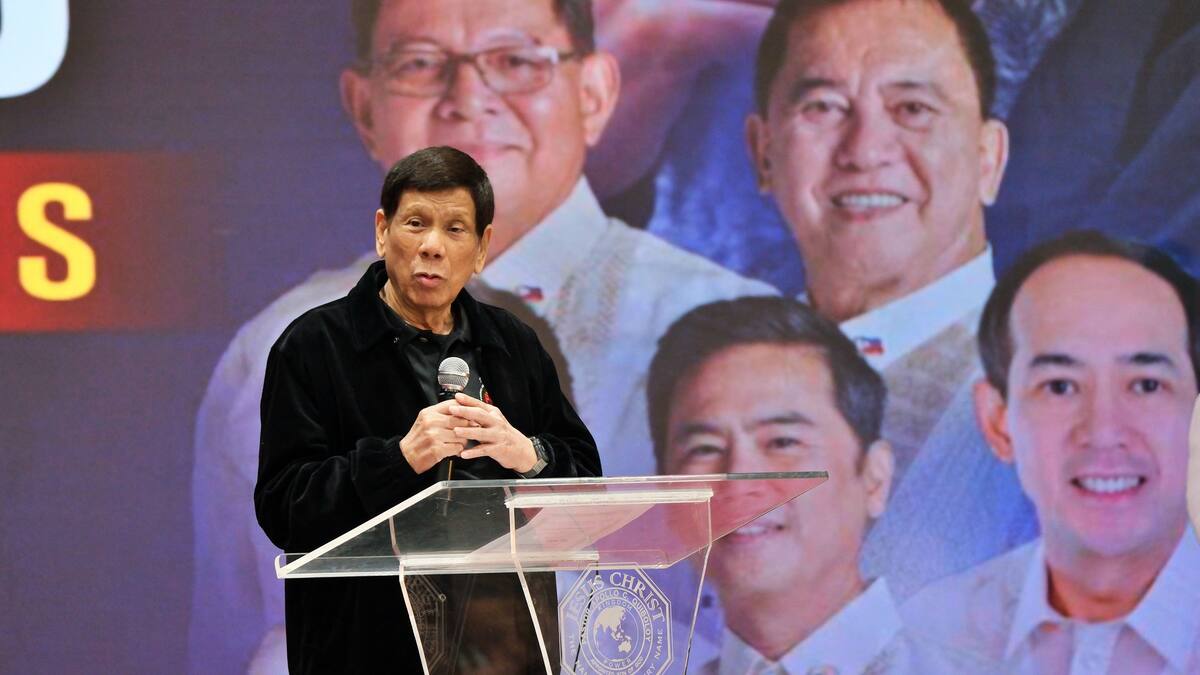 La CPI capturó al expresidente filipino Rodrigo Duterte por crímenes de lesa humanidad