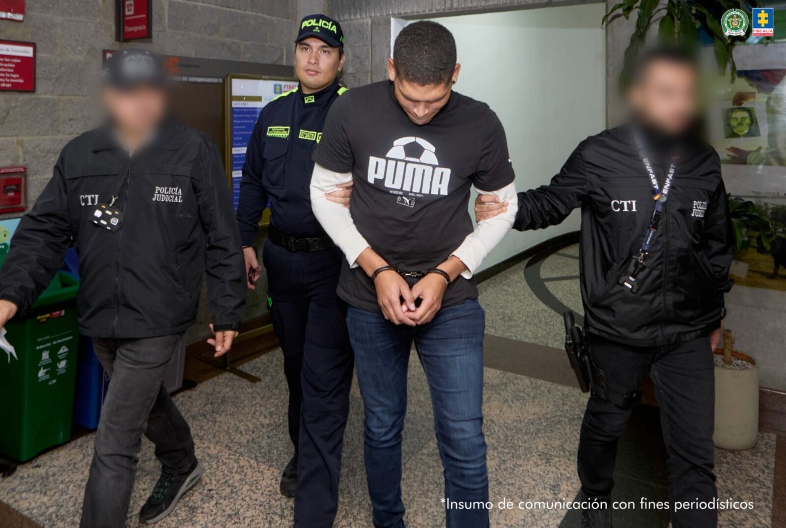 Yordy José Arocha Argote. Foto: Policía Nacional